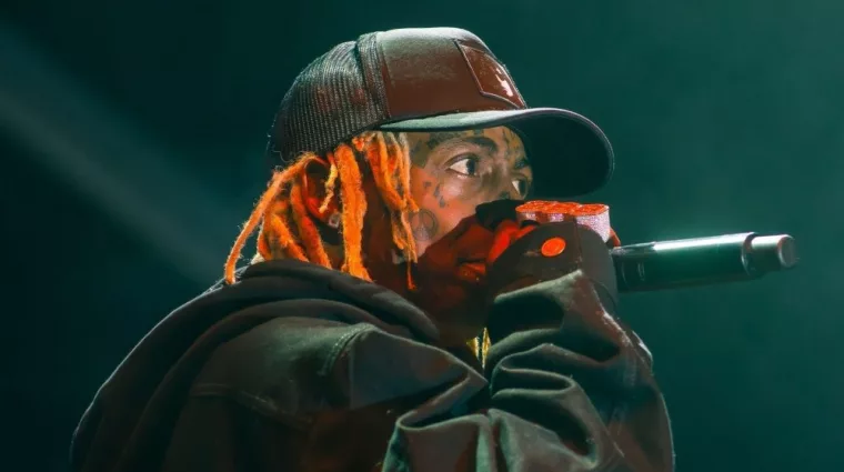 Lil Wayne Performing on stage at OneMusic Festival Atlanta^ Georgia USA - October 10 2022