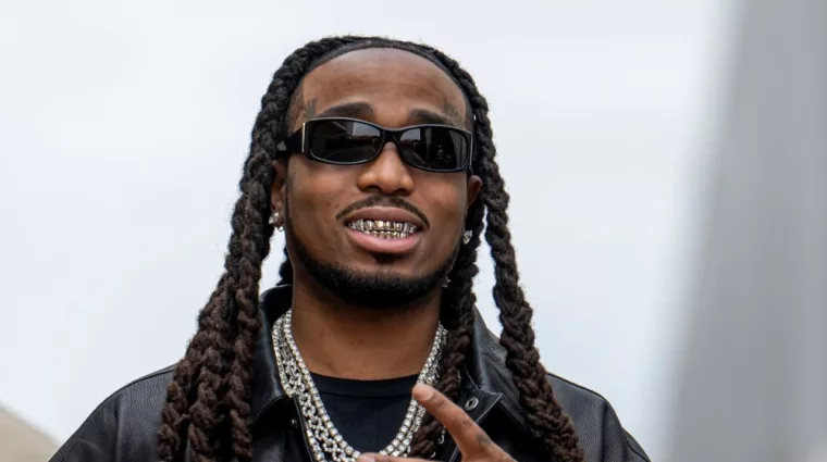 Quavo^ American rapper and singer^ at the F1 United States Grand Prix 2024. AUSTIN^ TEXAS^ UNITED STATES - October 17^ 2024