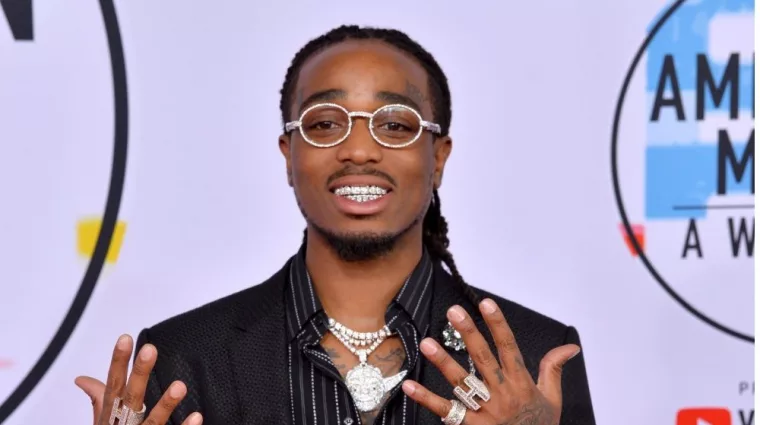 Quavo at the 2018 American Music Awards at the Microsoft Theatre LA Live. LOS ANGELES^ CA. October 09^ 2018