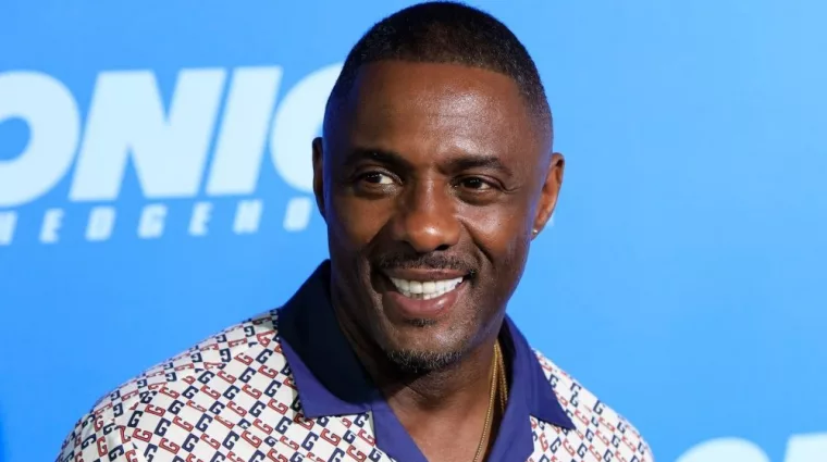 Idris Elba at the Sonic The Hedgehog 2 LA Premiere at Village Theater on April 5^ 2022 in Westwood^ CA