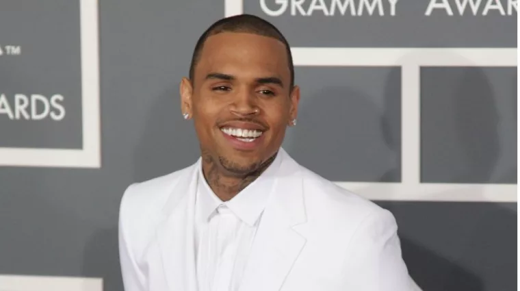 Chris Brown arrives to the 2013 Grammy Awards on February 10^ 2013 in Hollywood^ CA