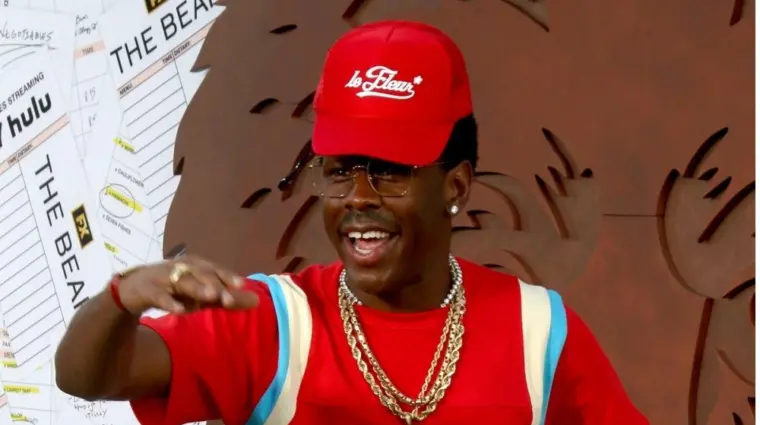 Tyler Gregory Okonma^ aka Tyler the Creator at The Bear Season 3 Premiere Event at the El Capitan on June 25^ 2024 in Los Angeles^ CA