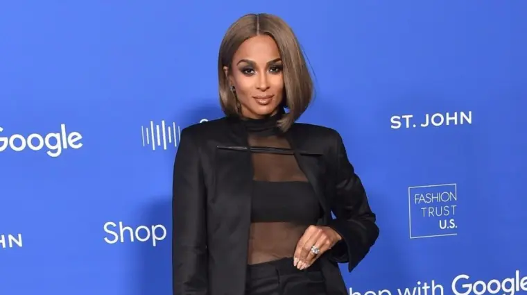 Ciara arrives for the Fashion Trust U.S. Awards on March 21^ 2023 in Hollywood^ CA