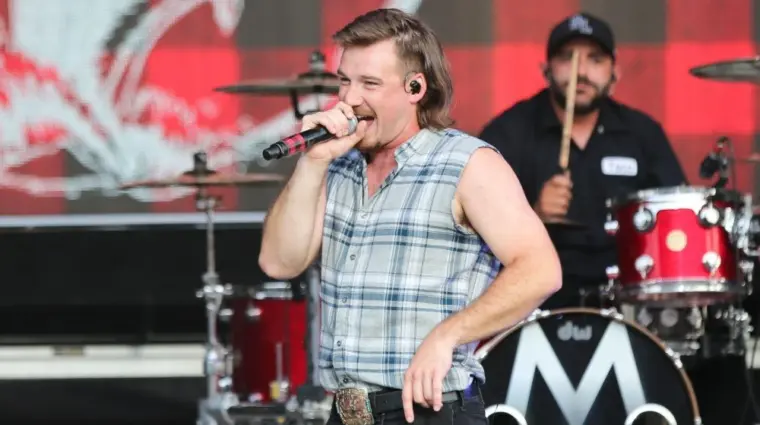 Morgan Wallen performs in concert during the "Can't Say I Ain't Country" Tour on July 20^ 2019 at Northwell Health at Jones Beach Theater in Wantagh^ New York.