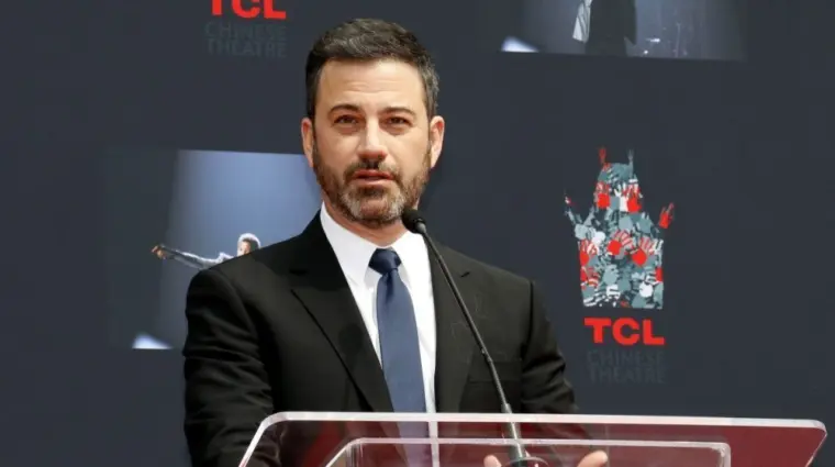 Jimmy Kimmel at Lionel Richie Hand And Footprint Ceremony held at the TCL Chinese Theatre in Hollywood^ USA on March 7^ 2018.