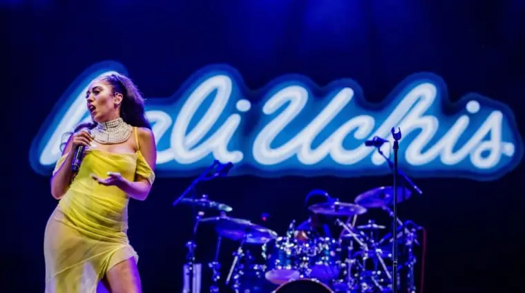Kali Uchis performance at Rock Werchter Festival^ Werchter^ Belgium 5-8 July 2018