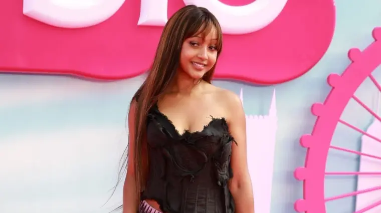 PinkPantheress attend the "Barbie" European Premiere at Cineworld Leicester Square in London^ United Kingdom - July 12^ 2023