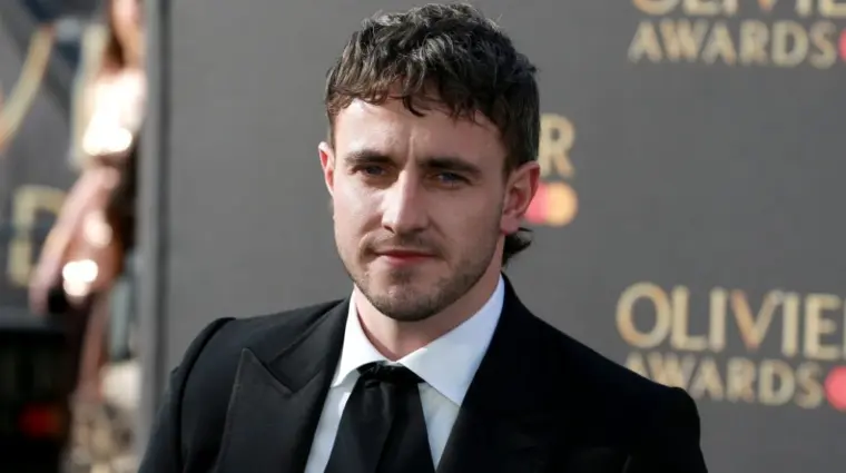 Paul Mescal attend The Olivier Awards 2023 at the Royal Albert Hall in London^ England. London^ United Kingdom - April 02^ 2023