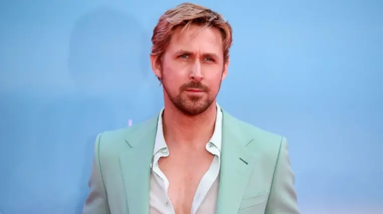 Ryan Gosling attends the "Barbie" European Premiere at Cineworld Leicester Square in London^ England. London^ United Kingdom - July 12^ 2023