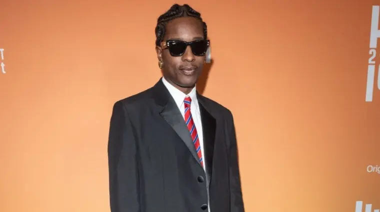 Rakim Mayers aka A$AP Rocky attends the 'Highest 2 Lowest' premiere at Brooklyn Academy of Music in New York^ on August 11^ 2025