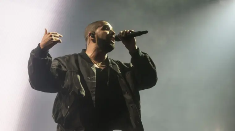 Drake preforms at Joe Louis Arena Detroit^ Michigan - August 16 2016
