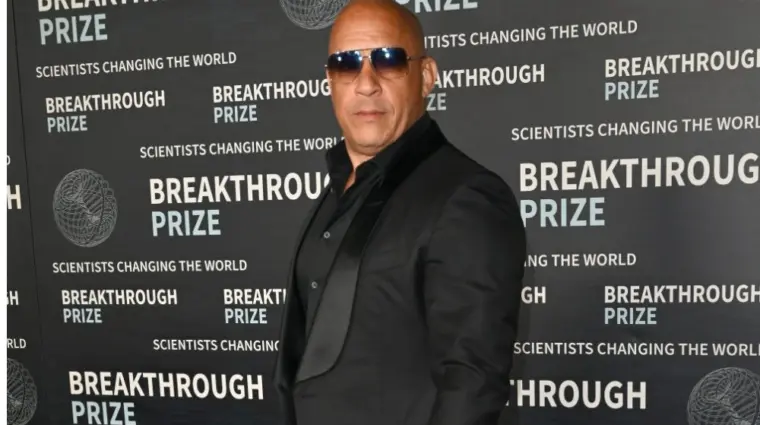 Vin Diesel at the 2023 Breakthrough Prize Ceremony for Science and Mathematics at the Academy Museum LOS ANGELES^ CA. April 15^ 2023