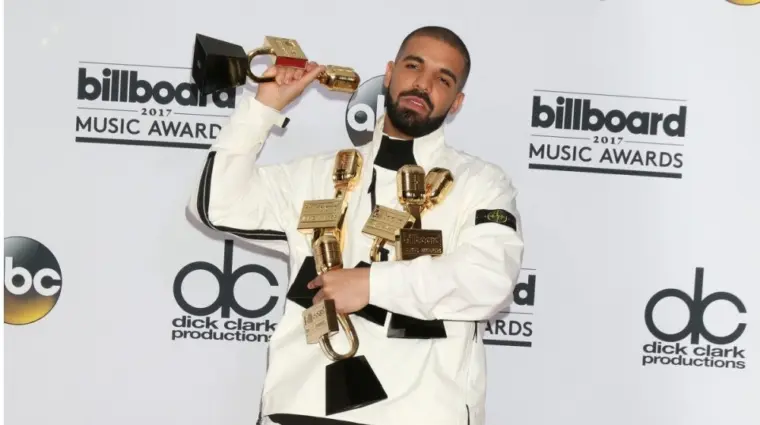 Drake at the 2017 Billboard Awards Press Room at the T-Mobile Arena on May 21^ 2017 in Las Vegas^ NV