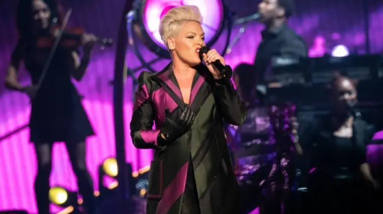 P!nk performing live at the Little Caesar's Arena Detroit^ MI /USA - 04-26-2019