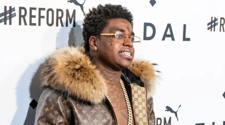 Kodak Black walk the Tidal X Red Carpet at the Barclays Center in Brooklyn^ New York on October 23^ 2018.