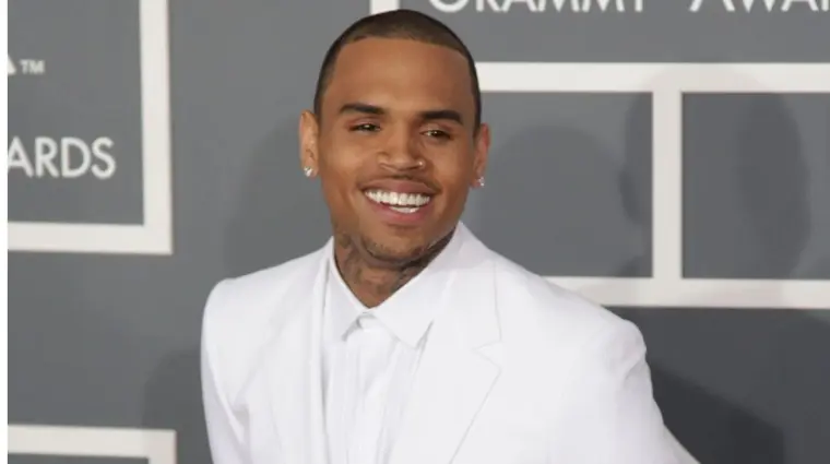 Chris Brown arrives to the 2013 Grammy Awards on February 10^ 2013 in Hollywood^ CA