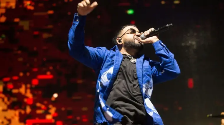 Navraj Singh Goraya aka his stage name Nav (stylized as NAV) is a Canadian hip hop recording artist and record producer from Rexdale^ Ontario^ Canada. San Francisco^ CA/USA - 3/31/18