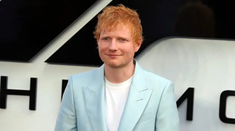 Ed Sheeran attends the F1 The Movie European premiere at Cineworld Leicester Square. London^ United Kingdom - June 23^ 2025