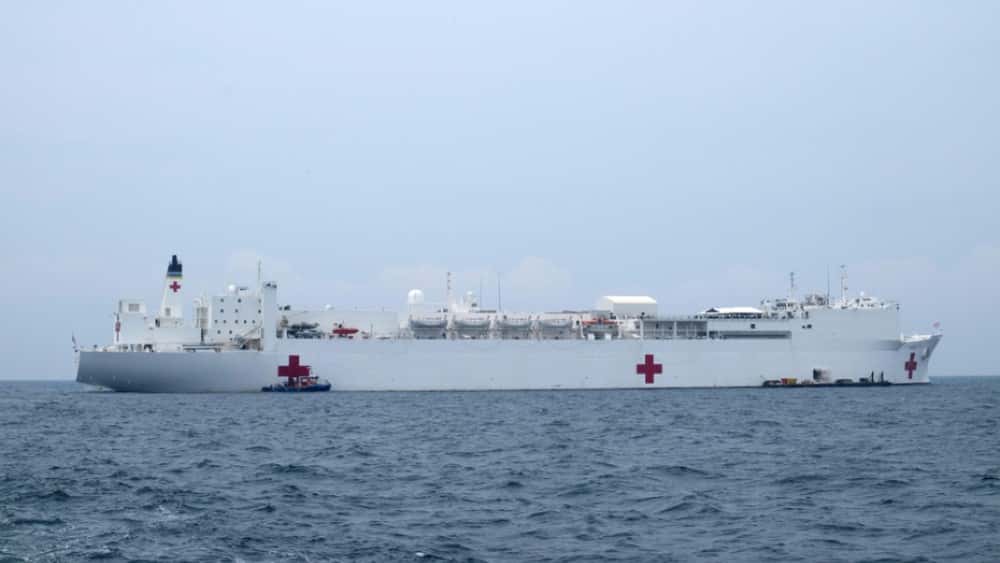 Hospital Ship Usns Comfort Heading To Puerto Rico Wdjr