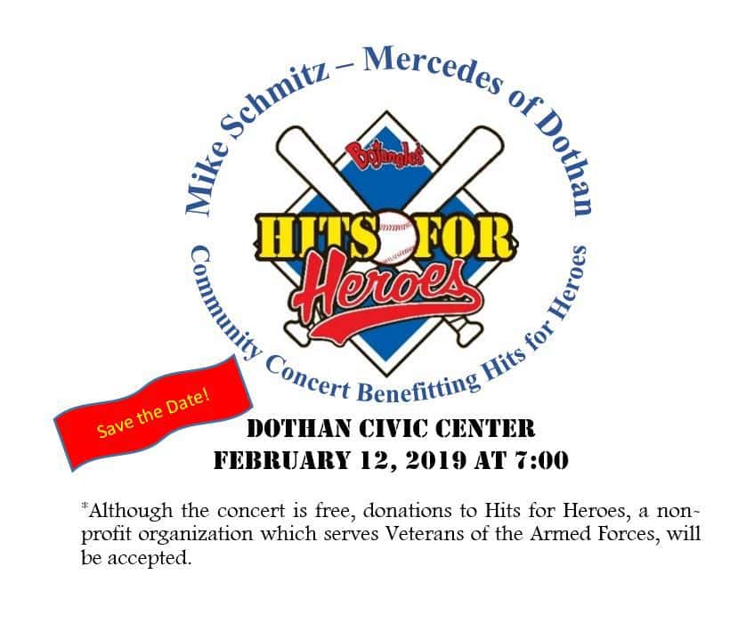 Mike Schmitz Mercedes of Dothan Community Concert Benefiting Hits for