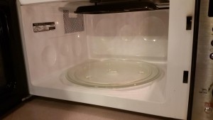 microwave after