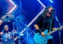 Dave Grohl; Concert of Foo Fighters at the Pinkpop Festival^ The Netherlands