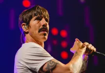 Anthony Kiedis of Red Hot Chili Peppers at Van Andel Arena^ GRAND RAPIDS^ MICHIGAN / USA - June 25^ 2017