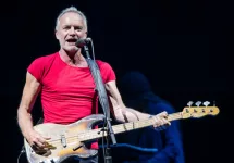 STING at the Lucca summer festival in Piazza Napoleone in Lucca^ ITALY - JULY 29^ 2019