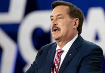 'MyPillow' founder/Political activist Mike Lindell speaks during CPAC Texas conference at Hilton Anatole. Dallas^ TX - August 5^ 2022