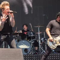 Papa Roach perform at the Sick New World music festival. LAS VEGAS^ NEVADA - May 13^ 2023