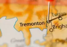 Map showing location of Tremonton^ Utah^ USA.