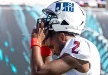 2 SHEDEUR SANDERS JACKSON STATE UNIVERSITY AT BETHUNE COOKMAN UNIVERSITY OCTOBER 15^ 2022 at TIAA BANK FIELD JACKSONVILLE FLORIDA