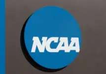 NCAA National Headquarters. The National Collegiate Athletic Association regulates the sports and athletic programs of many universities. Indianapolis - Circa February 2022