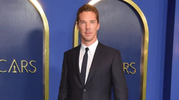 Benedict Cumberbatch arrives for the Oscar Nominee Luncheon on February 07^ 2022 in Century City^ CA