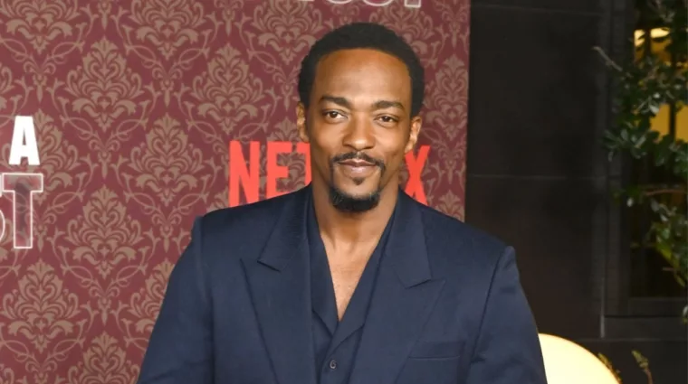 Anthony Mackie at the premiere for "We Have A Ghost" at the Tedum Theatre^ Hollywood. LOS ANGELES^ CA. February 22^ 2023