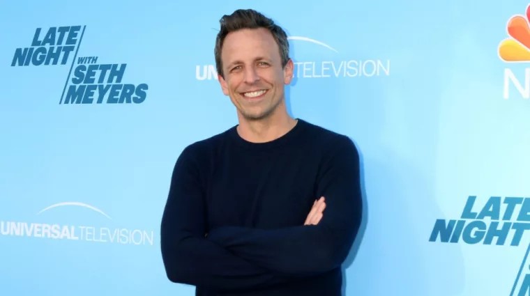 LOS ANGELES - MAY 17: Seth Meyers at the "Late Night with Seth Meyers" FYC event^ at the Television Academy on May 17^ 2019 in North Hollywood^ CA