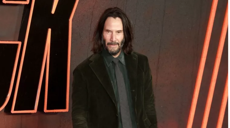 Keanu Reeves attends the "John Wick: Chapter 4" UK Gala Screening at Cineworld Leicester Square in London^ England. London^ United Kingdom - March 06^ 2023