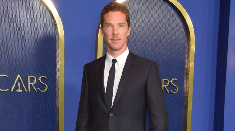 Benedict Cumberbatch arrives for the Oscar Nominee Luncheon on February 07^ 2022 in Century City^ CA