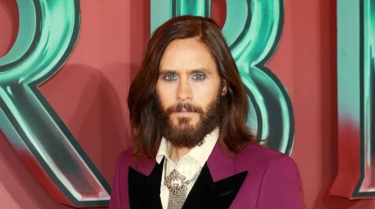 Jared Leto attends the "Morbius" London fan screening at Odeon Luxe Leicester Square in London^ England. London^ United Kingdom - March 24^ 2022