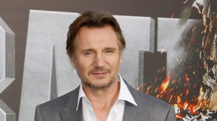 Liam Neeson at the Los Angeles premiere of 'Battleship' held at the Nokia Theatre L.A. Live in Los Angeles^ USA on May 10^ 2012.