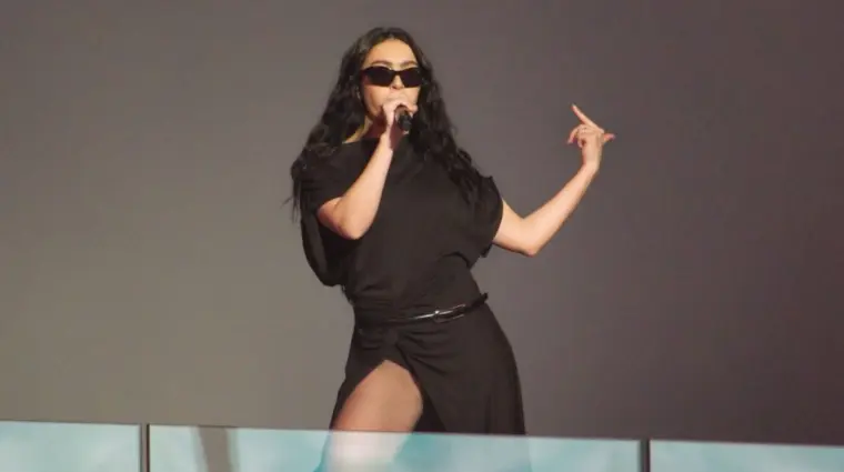 Charli XCX performed a surprise concert in Times Square. New York^ NY USA - November 18^ 2024