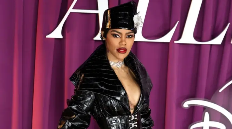 Teyana Taylor attends the All's Fair London Premiere at Odeon Luxe Leicester Square. London^ United Kingdom - October 22^ 2025