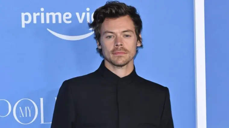 Harry Styles at the premiere for "My Policeman" at the Regency Bruin Theatre. LOS ANGELES^ CA. November 01^ 2022