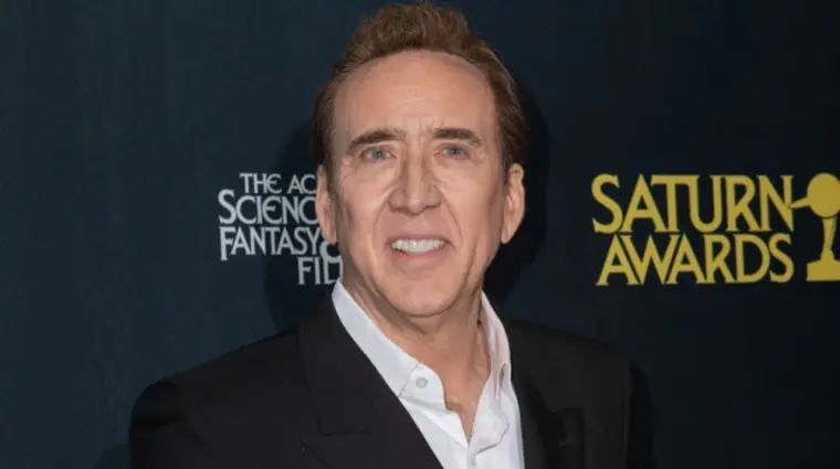 Nicolas Cage in the 52nd Annual Saturn Awards Press Room at Hilton Universal City Hotel on Feb. 02^ 2025 in Universal City^ CA.