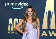 Carly Pearce at the 2022 Academy of Country Music Awards Arrivals at Allegient Stadium on March 7^ 2022 in Las Vegas^ NV