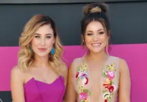 Maddie & Tae at the Academy of Country Music Awards 2017 at the T-Mobile Arena^ Las Vegas LAS VEGAS^ NV - APRIL 2^ 2017