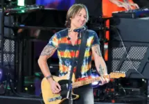 Keith Urban performs on ABC's "Good Morning America" on August 9^ 2019 at Rumsey Playfield in New York City.