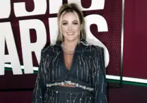 Priscilla Block attends the 2023 CMT Music Awards at Moody Center on April 2^ 2023 in Austin^ Texas.