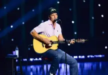 Parker McCollum performs in Hollywood^ Florida on November 14^ 2024. The performance was part of Audacy’s Stars and Strings benefit concert