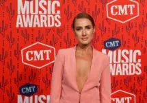 Ingrid Andress attends the 2019 CMT Music Awards at the Bridgestone Arena on June 5^ 2019 in Nashville^ Tennessee.